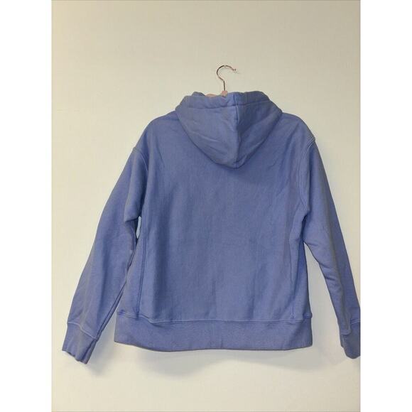 Champion reverse‎ weave hoodie Baby Blue Women’s Sz Med - Picture 6 of 6